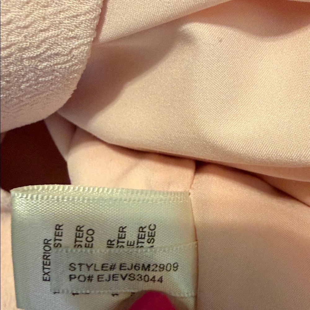 Eliza J Blush Layered Midi Dress size 6 - Picture 8 of 8